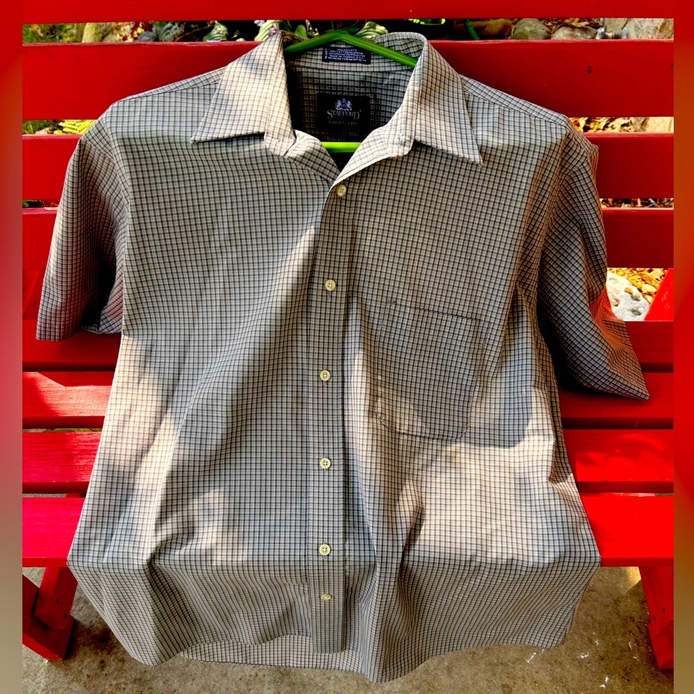 Stafford short sleeve dress shirt